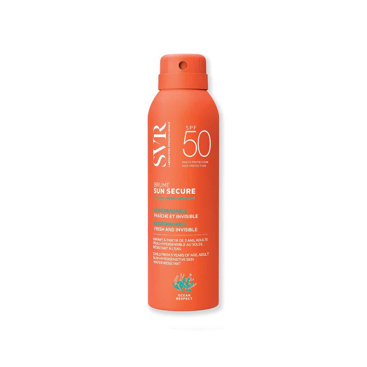 SVR Sun Secure Fresh and Invisible Spray Mist SPF50+ 200ml Main image