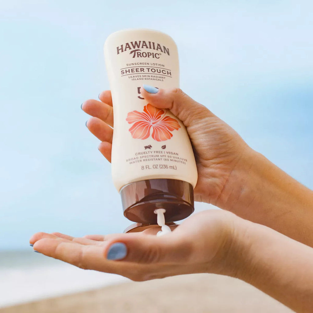 Hawaiian Tropic Sheer Touch Sunscreen Lotion SPF50 236ml