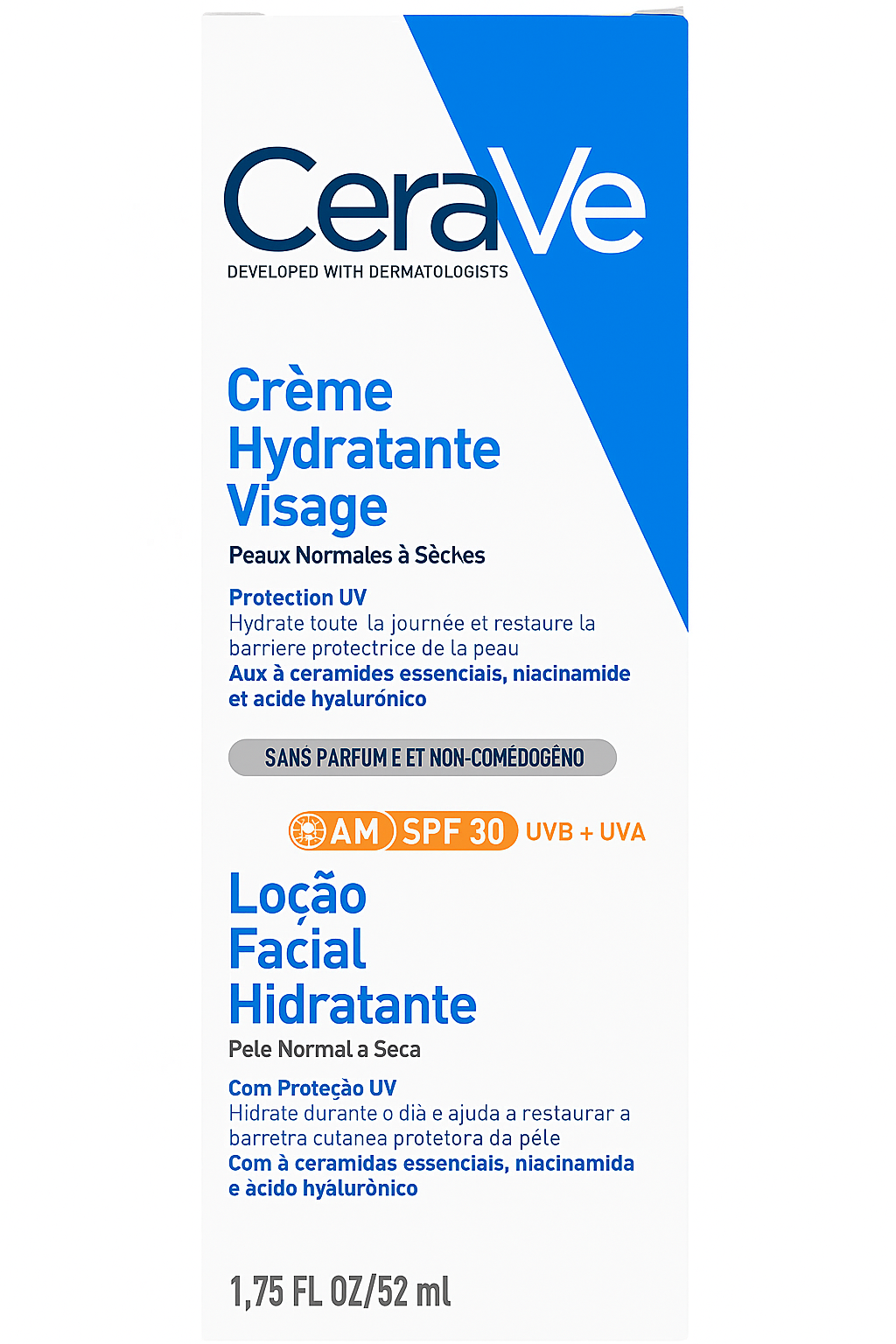 CeraVe AM Facial Moisturising Lotion SPF30 52ml