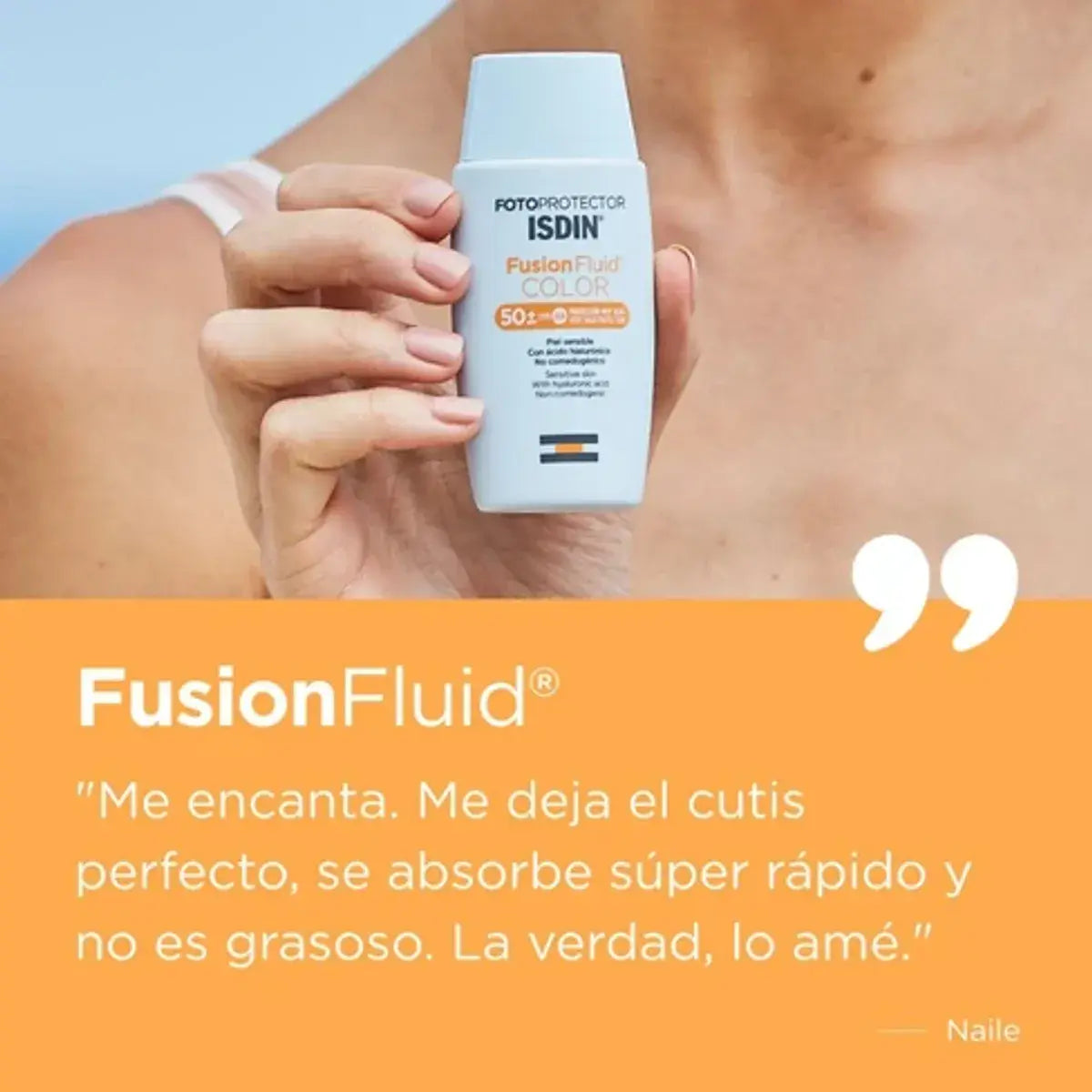 Isdin Fotoprotector Fusion Fluid SPF50+ 50ml Secondary image