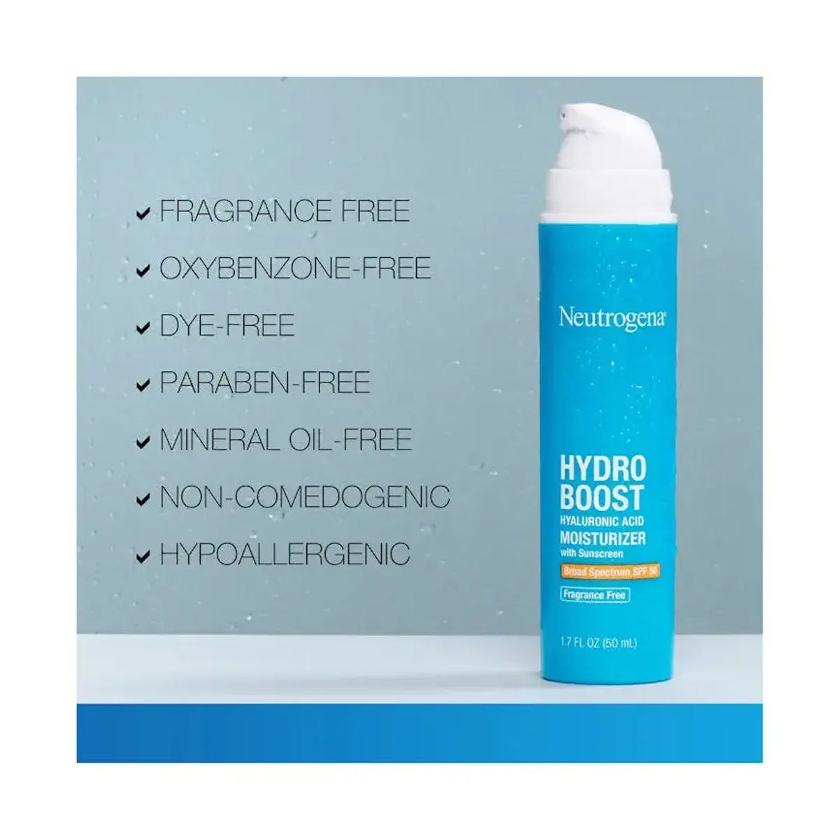 Neutrogena Hydro Boost Hydrating Fluid SPF50 50ml Secondary image