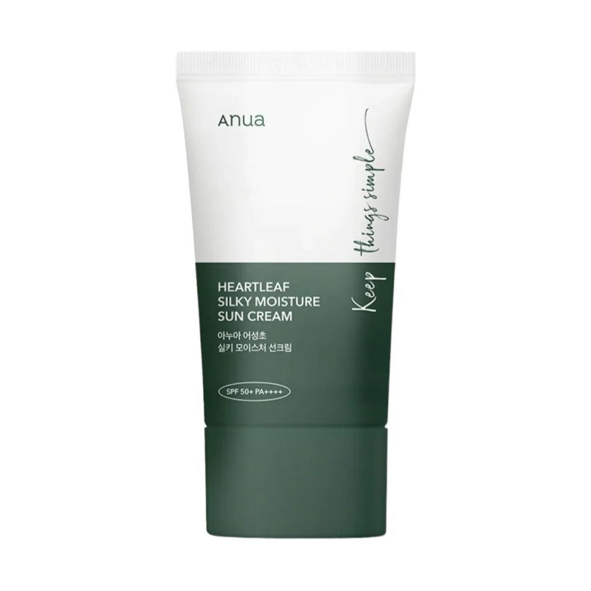 Anua Heartleaf Silky Moisture Sun Cream SPF50+ 50ml Main image