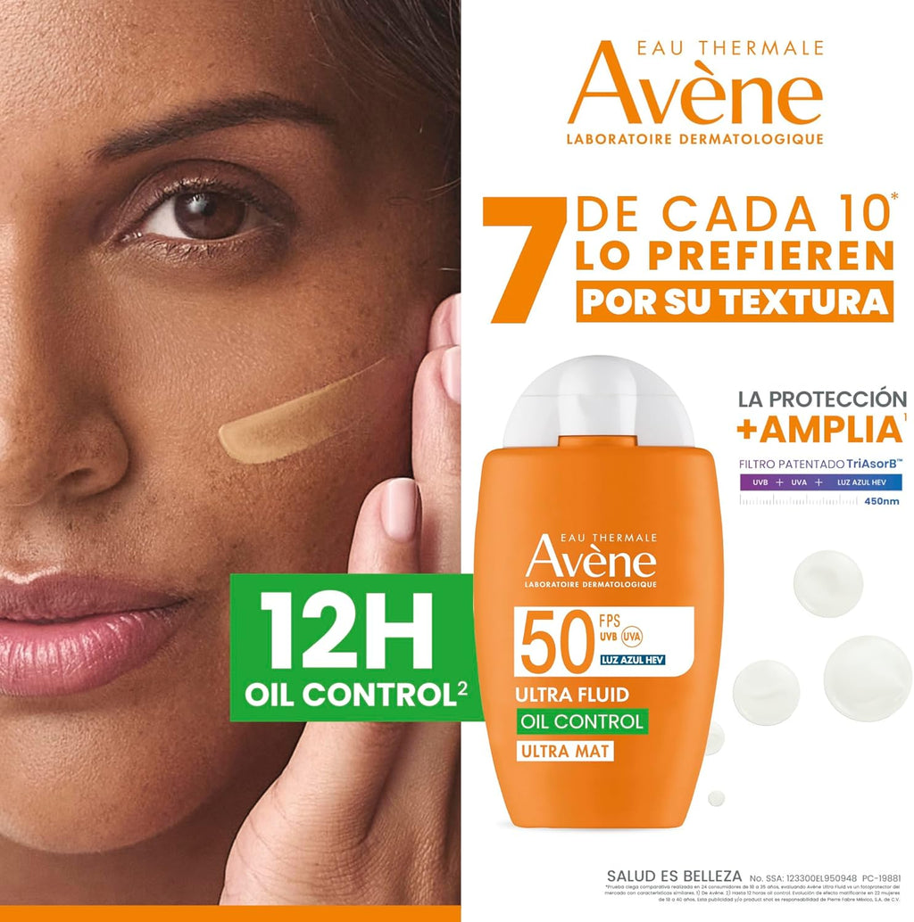 Avene Suncare Ultra Fluid SPF50 Invisible 50ml