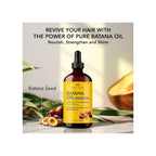 Botanic Hearth Batana Oil for Hair Growth | 118 ML |Natural, Unrefined & Organic, Sourced from Honduras - Enhances Hair Thickness, Prevents Hair Loss, Repairs Damaged Hair for Men & Women