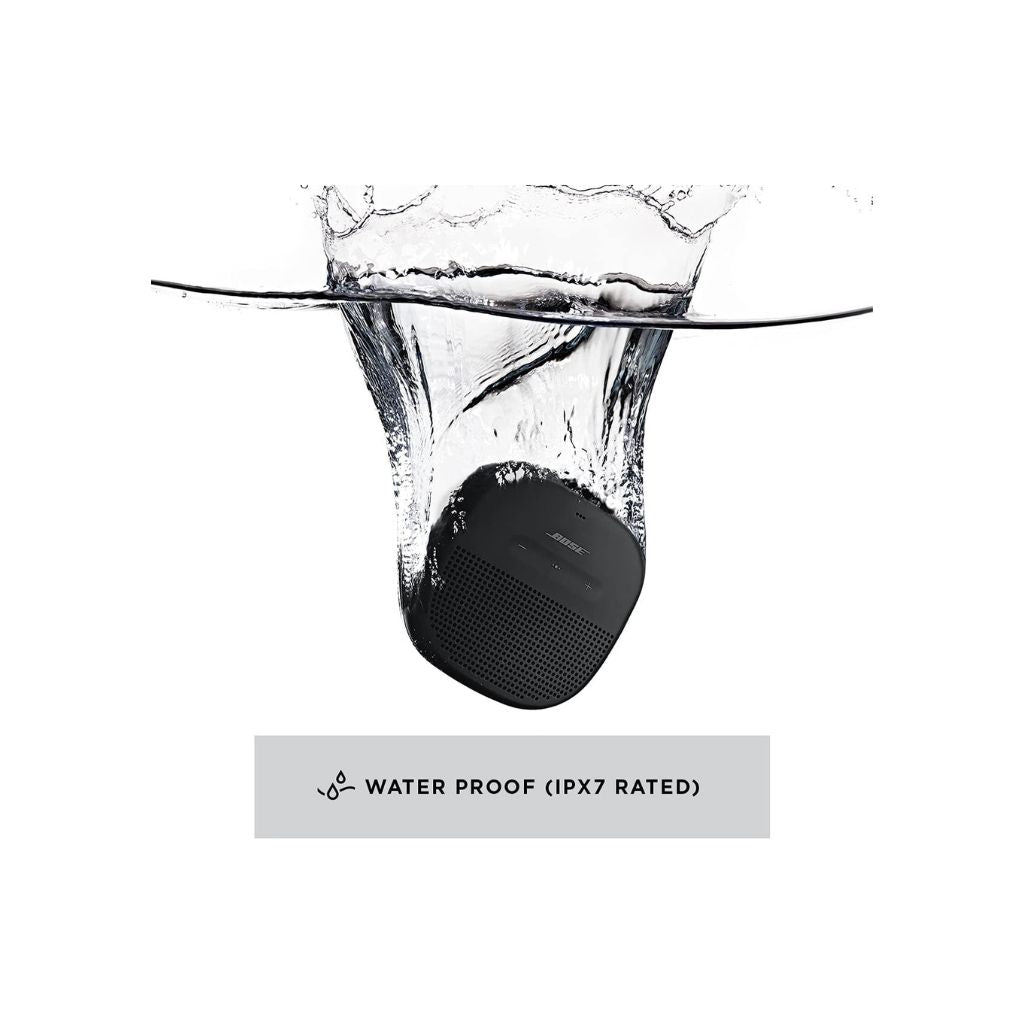 Bose SoundLink Micro, Portable Outdoor Waterproof Speaker with Wireless Bluetooth Connectivity - Black