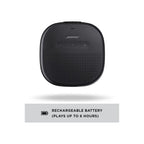 Bose SoundLink Micro, Portable Outdoor Waterproof Speaker with Wireless Bluetooth Connectivity - Black