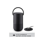 Bose Portable Smart Speaker;Water-Resistant Design With Spacious 360° Sound;Bluetooth;Wi-Fi And Airplay 2 - Triple Black