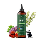 Botanic Hearth Tea Tree Oil for Hair | 200 ML |With Argan, Jojoba & Grapeseed Oils | Soothes Itchy Scalp & Fights Dandruff | Non GMO Verified |