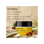 Botanic Hearth Batana Oil for Hair Growth | Batana Butter 100gm |Natural, Unrefined & Organic, Sourced from Honduras - Enhances Hair Thickness, Prevents Hair Loss, Repairs Damaged Hair for Men & Women