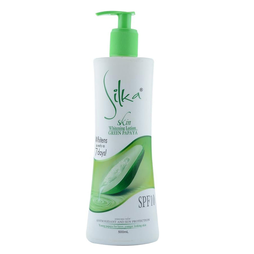 Silka SPF10 Green Papaya Lotion 500 ml